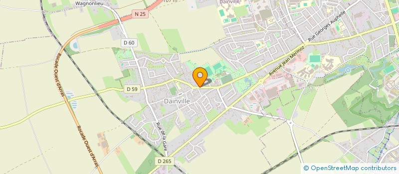 localisation de l'entreprise MADAME ESTELLE LEBLANC  DAINVILLE