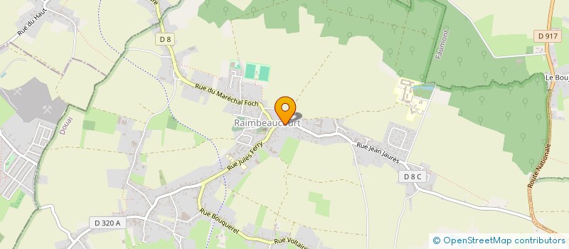 localisation de l'entreprise MADAME ESTELLE LEBLANC à RAIMBEAUCOURT