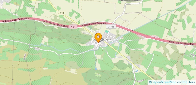 localisation de l'entreprise MADAME ESTELLE LECUTIER  FONTCOUVERTE