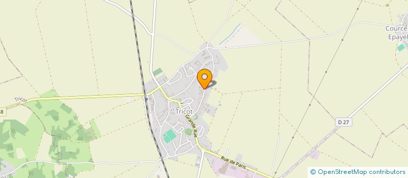 localisation de l'entreprise MADAME ESTELLE LEGER  TRICOT