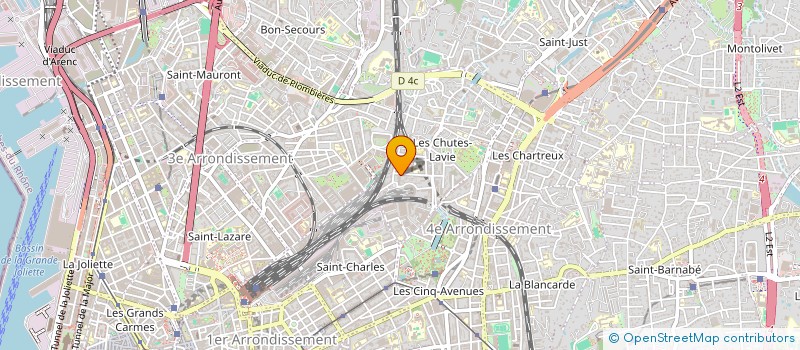 localisation de l'entreprise MADAME ESTELLE LELONG à MARSEILLE