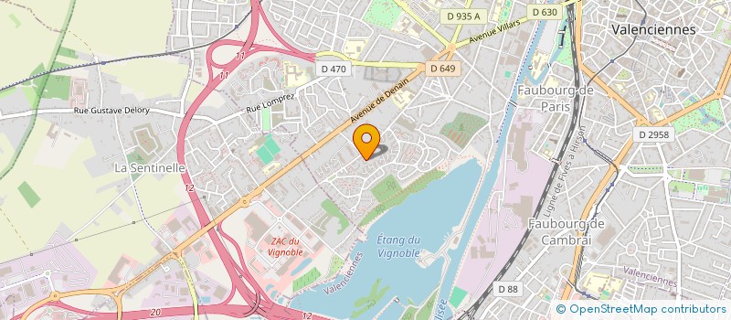 localisation de l'entreprise MADAME ESTELLE LEMAIRE à VALENCIENNES