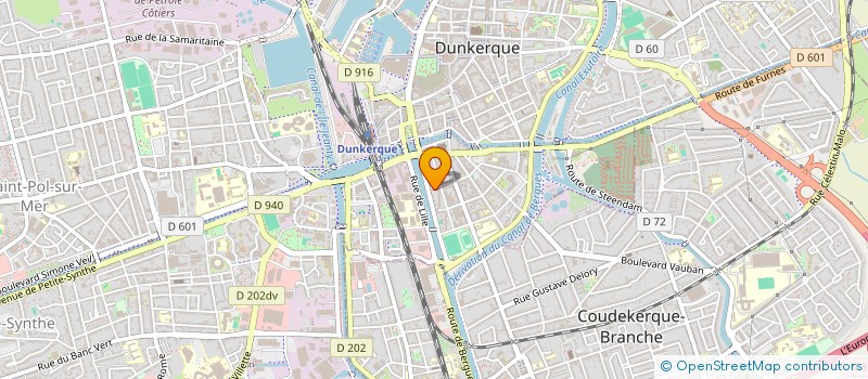 localisation de l'entreprise MADAME ESTELLE LEMAIRE à DUNKERQUE