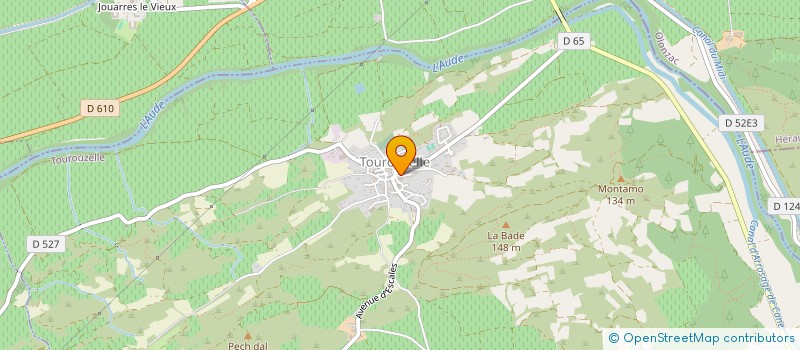 localisation de l'entreprise MADAME ESTELLE LEONACHE  OLONZAC