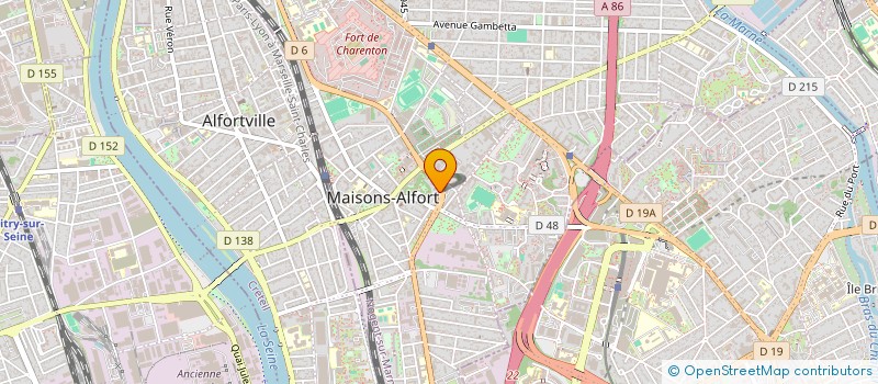 localisation de l'entreprise MADAME ESTELLE LEPAROUX à MAISONS-ALFORT