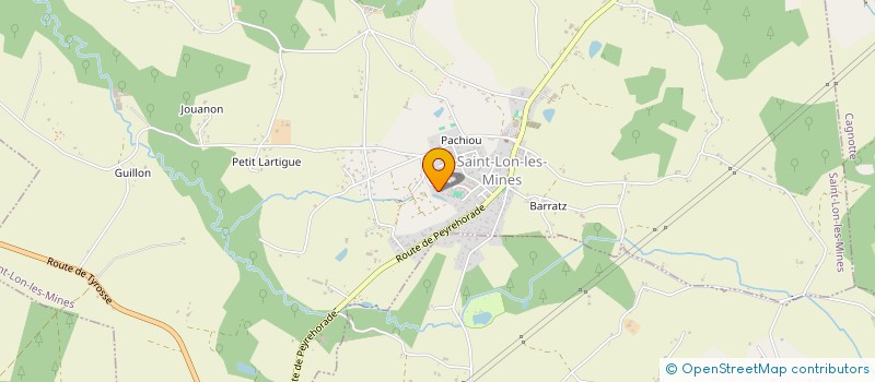 localisation de l'entreprise MADAME ESTELLE LERMIGNY  SAINT-LON-LES-MINES