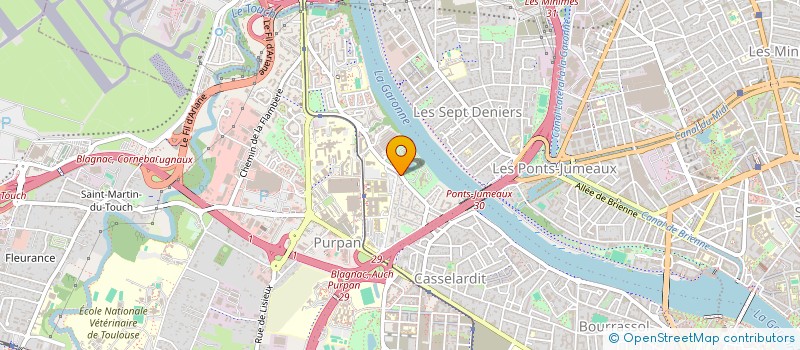 localisation de l'entreprise MADAME ESTELLE LEROUGE  TOULOUSE