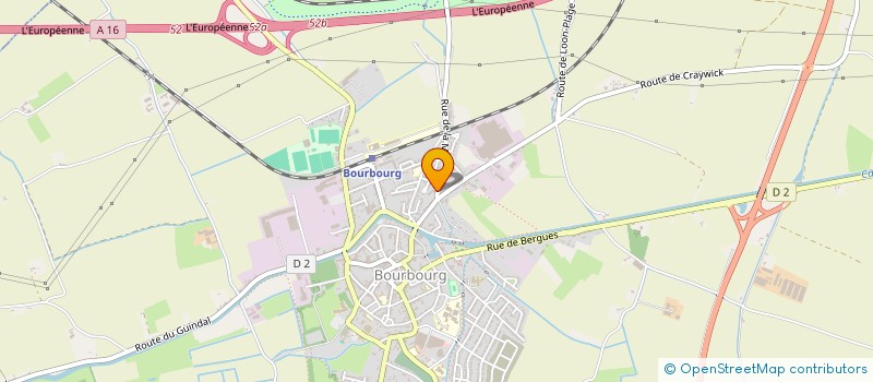 localisation de l'entreprise MADAME ESTELLE LESCIEUX  BOURBOURG