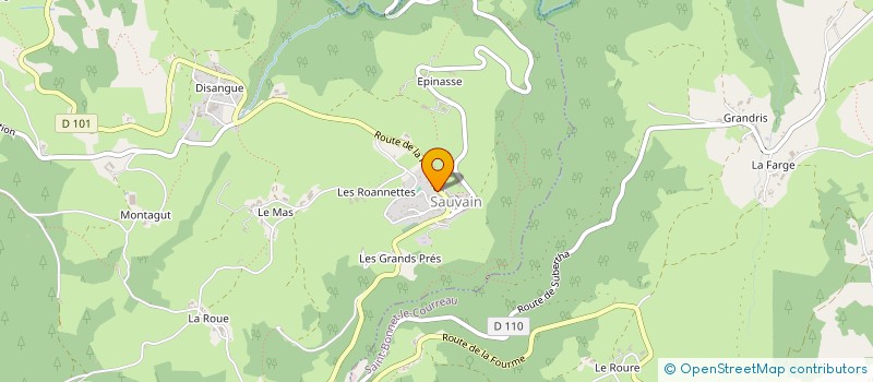 localisation de l'entreprise MADAME ESTELLE LIANGE  SAUVAIN