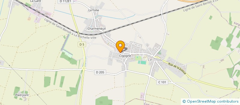 localisation de l'entreprise MADAME ESTELLE LISET  LE THOU