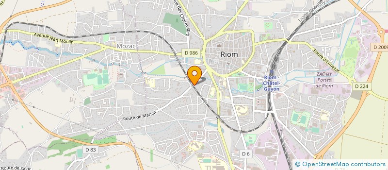 localisation de l'entreprise MADAME ESTELLE LO PRESTI  RIOM