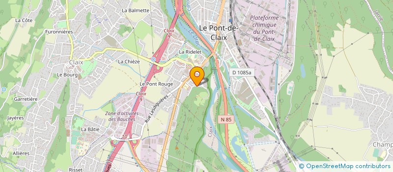 localisation de l'entreprise MADAME ESTELLE LOIODICE  CLAIX