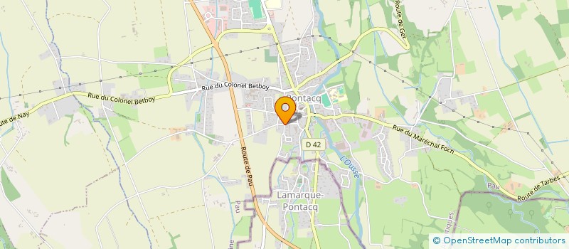 localisation de l'entreprise MADAME ESTELLE LOISEAU  PONTACQ