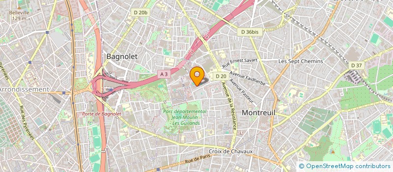 localisation de l'entreprise MADAME ESTELLE LORIN à MONTREUIL