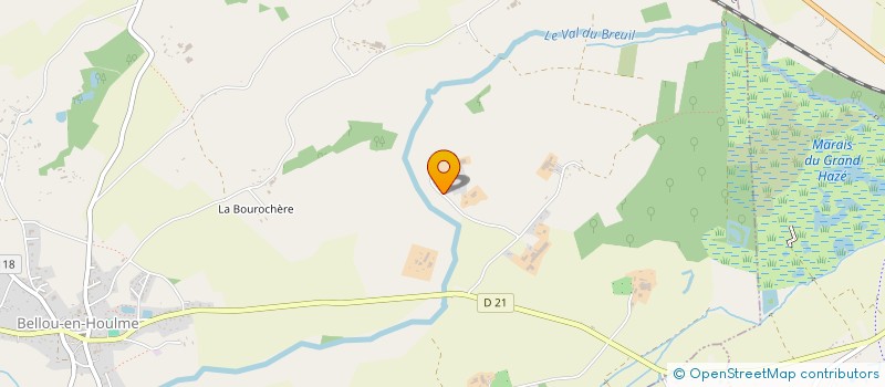 localisation de l'entreprise MADAME ESTELLE LOSLIER à BELLOU-EN-HOULME