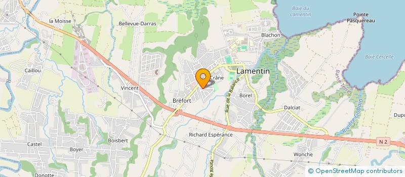 localisation de l'entreprise MADAME ESTELLE LOUBLI  LAMENTIN