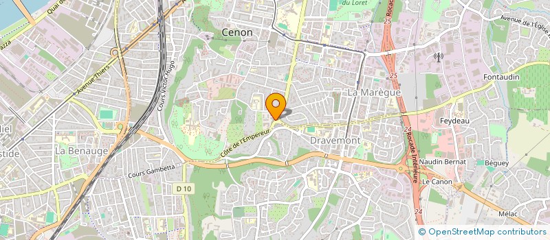 localisation de l'entreprise MADAME ESTELLE LOUIS-EDOUARD  CENON