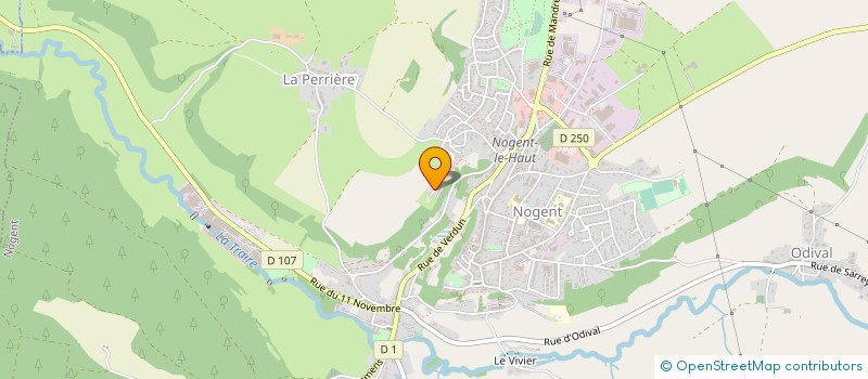 localisation de l'entreprise MADAME ESTELLE LUBINEAU  MANDRES-LA-COTE