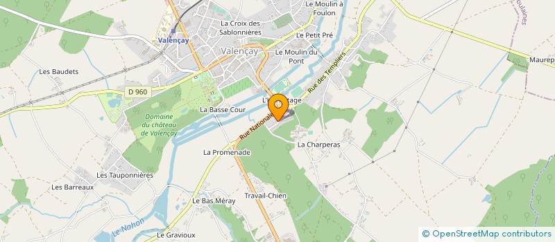 localisation de l'entreprise MADAME ESTELLE LUCAS à VALENCAY