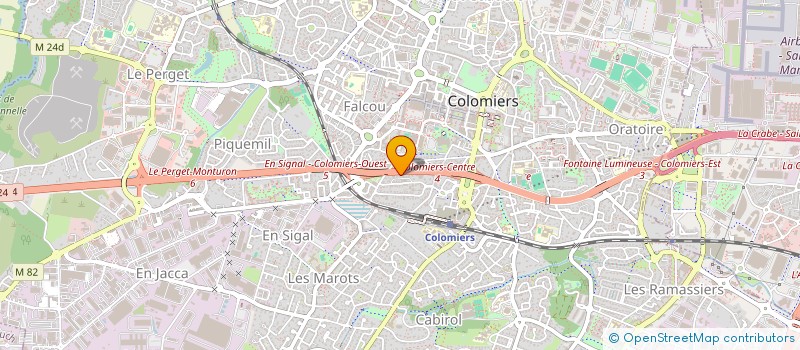 localisation de l'entreprise MADAME ESTELLE MACE à COLOMIERS