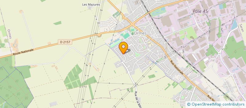 localisation de l'entreprise MADAME ESTELLE MAINON à ORMES