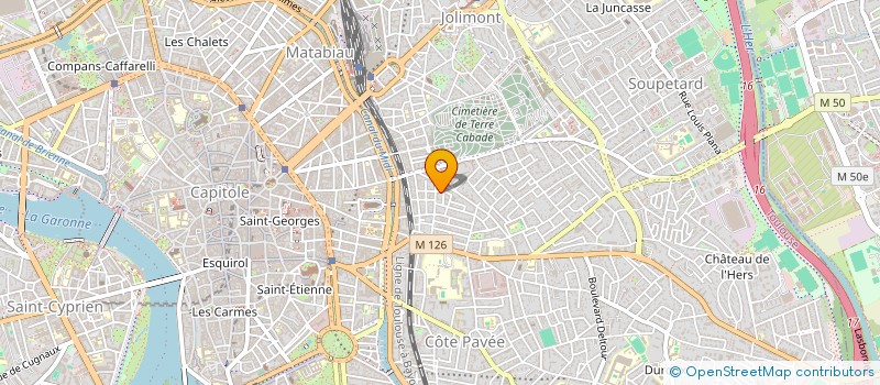 localisation de l'entreprise MADAME ESTELLE MALAVOLTI  TOULOUSE