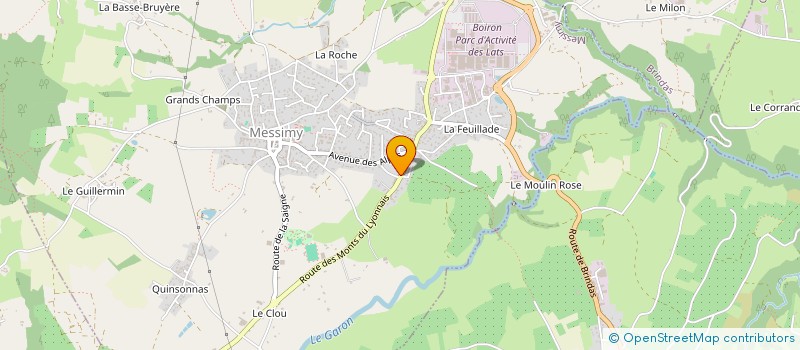 localisation de l'entreprise MADAME ESTELLE MANDAIRON  MESSIMY