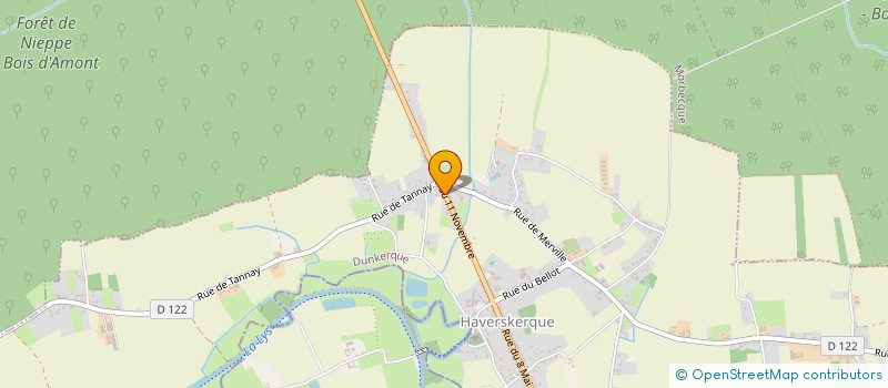 localisation de l'entreprise MADAME ESTELLE MARC  HAVERSKERQUE