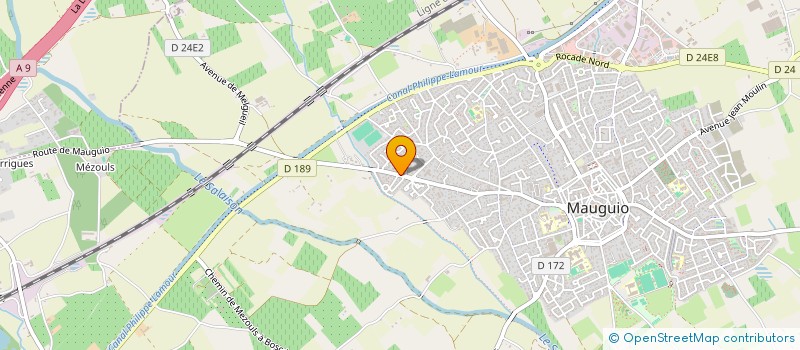 localisation de l'entreprise MADAME ESTELLE MARCA  MAUGUIO