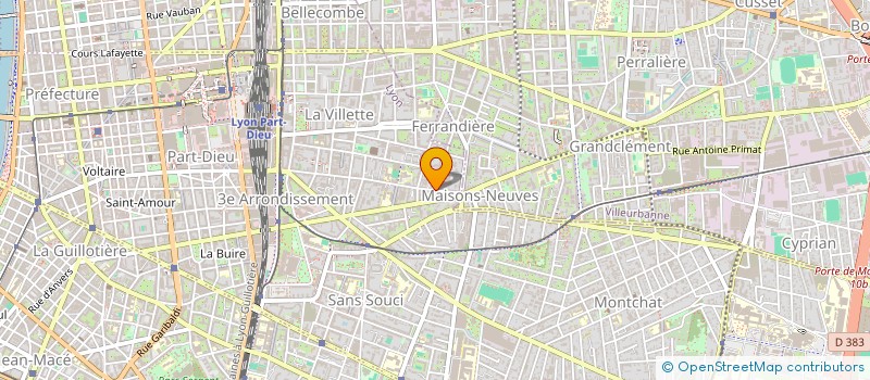 localisation de l'entreprise MADAME ESTELLE MARECHAL  LYON