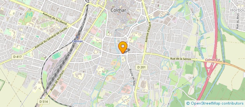 localisation de l'entreprise MADAME ESTELLE MARIE DUSSORT  COLMAR