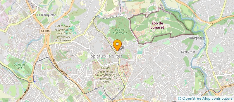 localisation de l'entreprise MADAME ESTELLE MARIN à MONTPELLIER