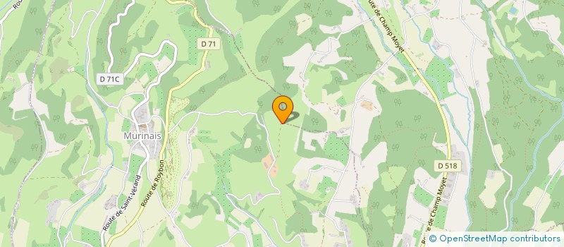localisation de l'entreprise MADAME ESTELLE MARION  MURINAIS