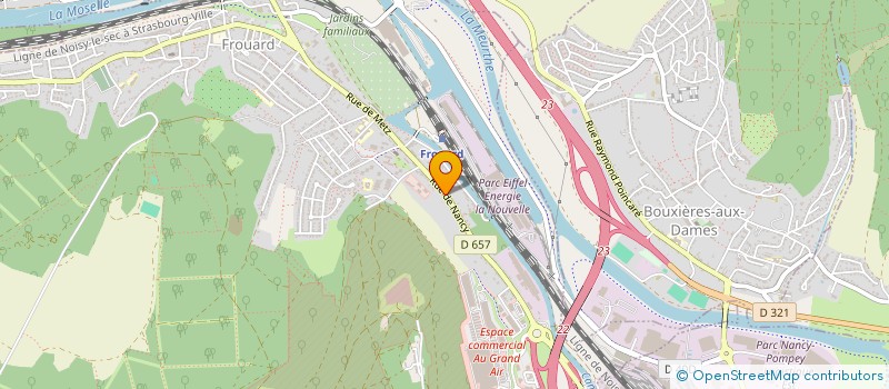 localisation de l'entreprise MADAME ESTELLE MARON  FROUARD