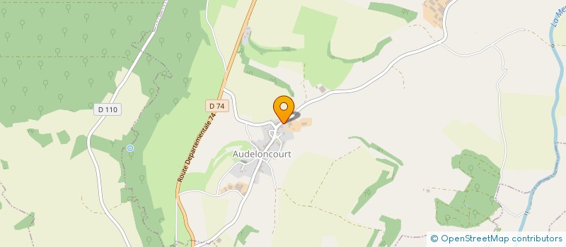 localisation de l'entreprise MADAME ESTELLE MARTIN à AUDELONCOURT