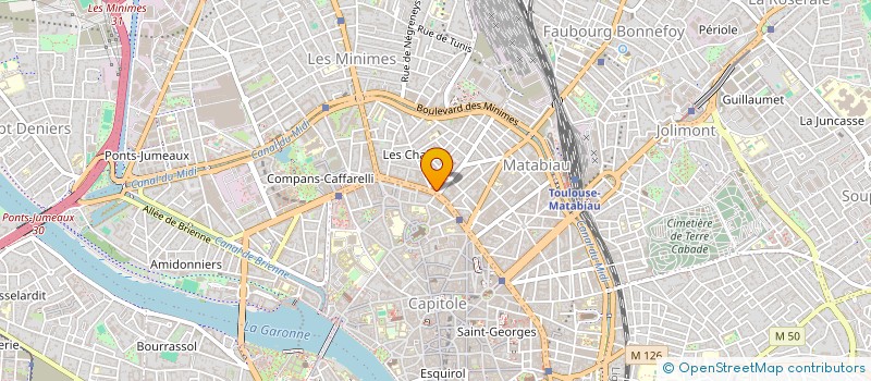 localisation de l'entreprise MADAME ESTELLE MARTY à TOULOUSE
