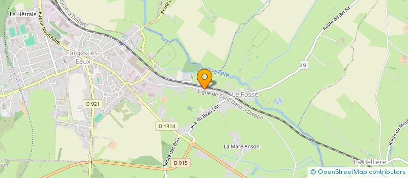 localisation de l'entreprise MADAME ESTELLE MASSON  FORGES-LES-EAUX