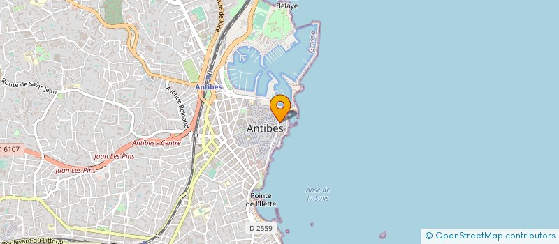 localisation de l'entreprise MADAME ESTELLE MERLET à ANTIBES