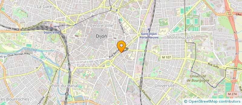 localisation de l'entreprise MADAME ESTELLE MERLIN  DIJON