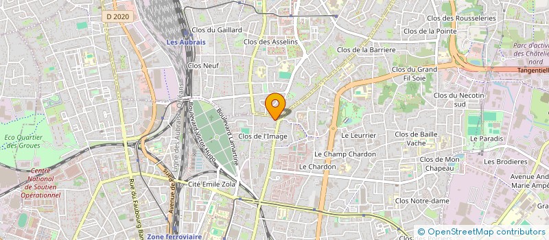 localisation de l'entreprise MADAME ESTELLE MICHEAU à ORLEANS