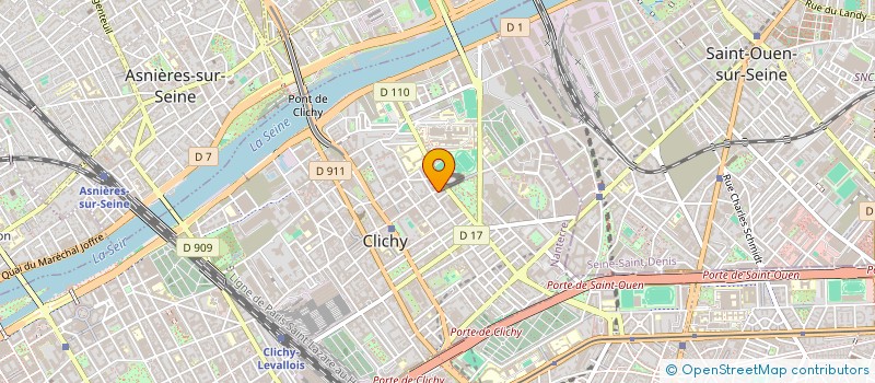 localisation de l'entreprise MADAME ESTELLE MOLINIER à CLICHY
