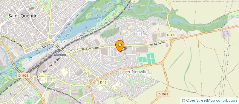 localisation de l'entreprise MADAME ESTELLE MONFRONT à SAINT-QUENTIN
