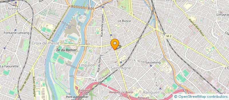localisation de l'entreprise MADAME ESTELLE MOREAU  TOULOUSE