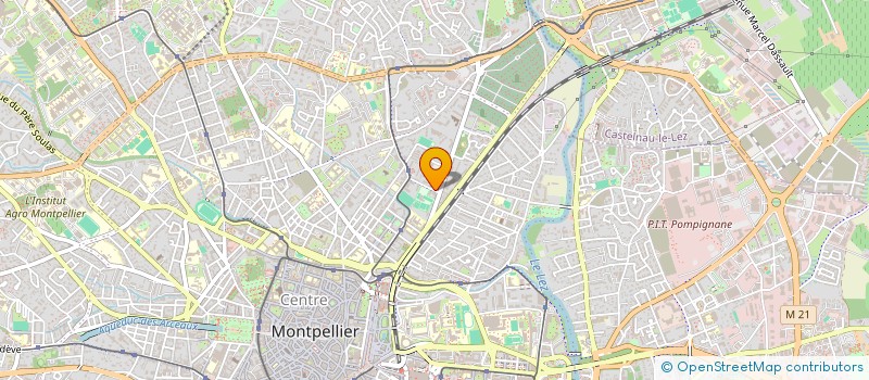 localisation de l'entreprise MADAME ESTELLE MORELLO à MONTPELLIER