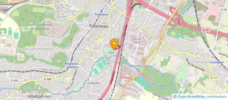 localisation de l'entreprise MADAME ESTELLE MORFIN à PALAISEAU