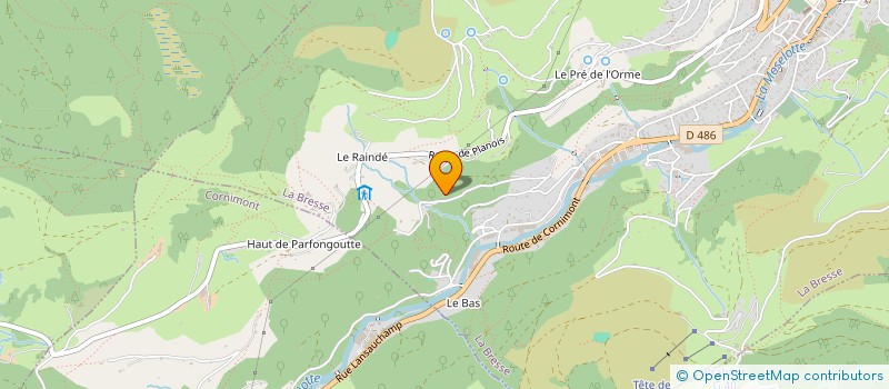 localisation de l'entreprise MADAME ESTELLE MOUGEL à LA BRESSE