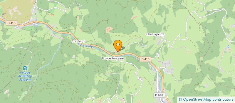 localisation de l'entreprise MADAME ESTELLE MULLER  LAPOUTROIE