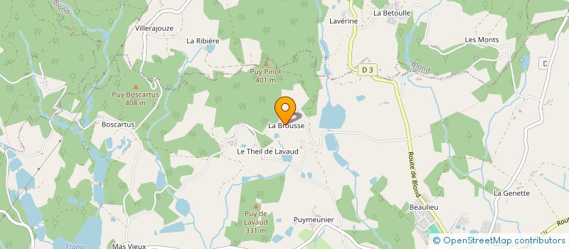 localisation de l'entreprise MADAME ESTELLE MUSSO  CIEUX