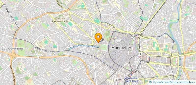 localisation de l'entreprise MADAME ESTELLE MUZART à MONTPELLIER