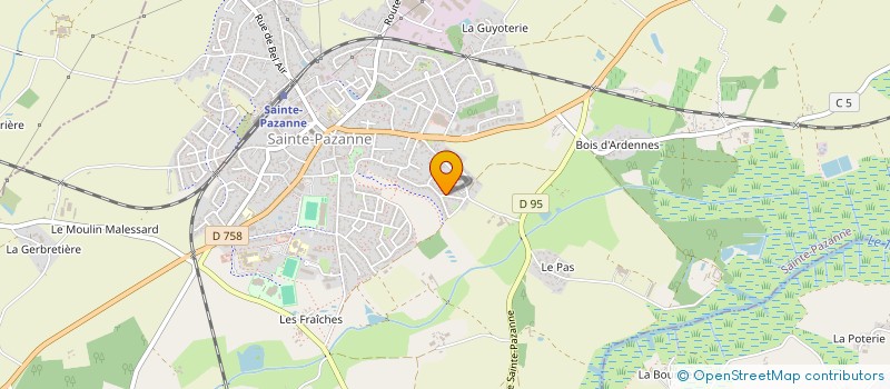 localisation de l'entreprise MADAME ESTELLE NABOULET à SAINTE-PAZANNE